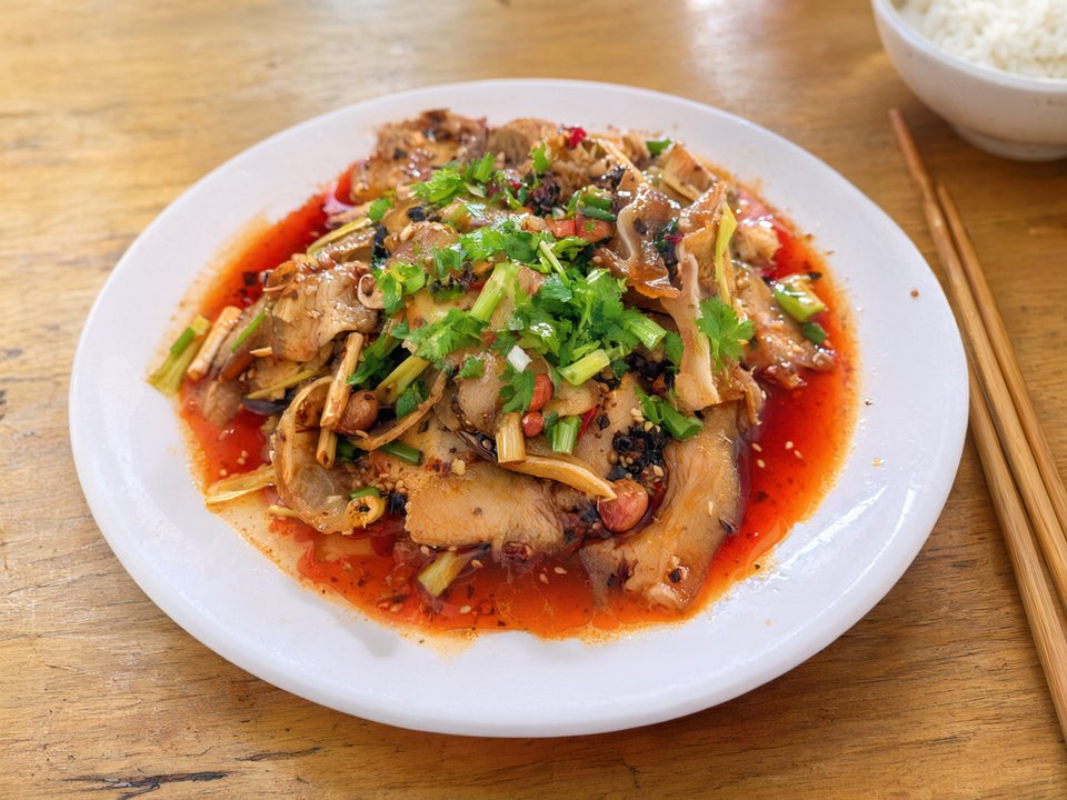 公义郭师卤味的招牌凉拌肉